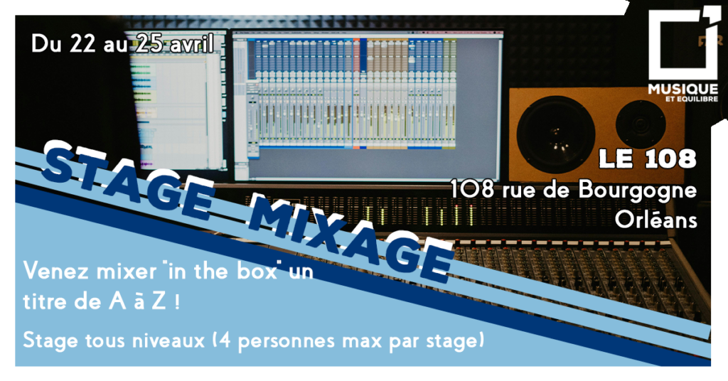 stage mixage orléans loiret in the box romain clément