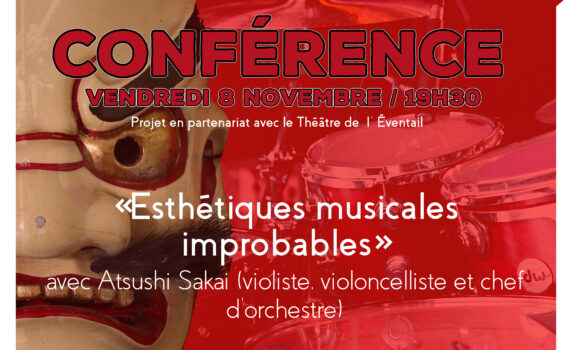 conférence atsushi sakaï theatre de l'éventail argonaute théâtre nô