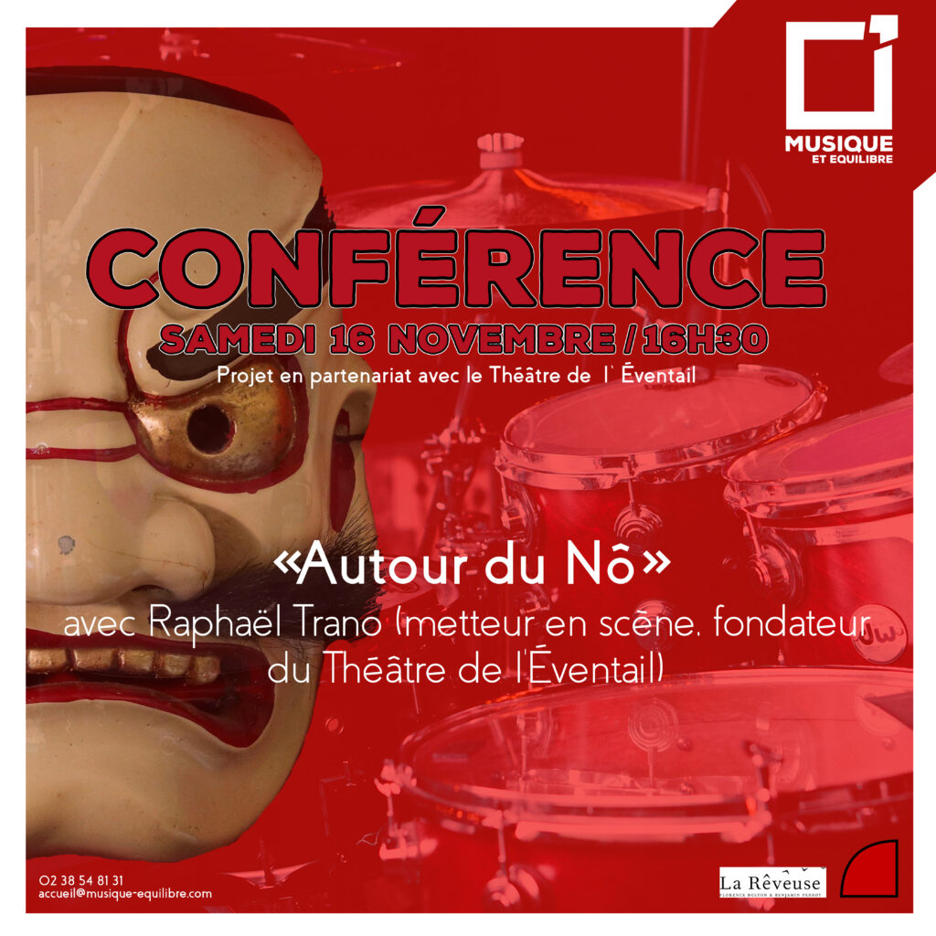 conférence raphael trano argonaute théâtre de l'éventail nô