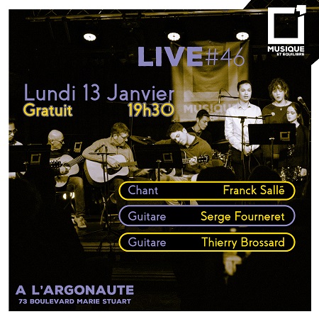 musique et équilibre école de musique orléans loiret live concert Live Guitare Chant