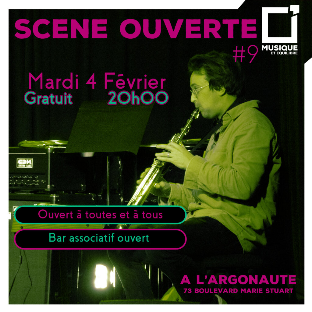 scene ouverte jam boeuf orleans argonaute musique
