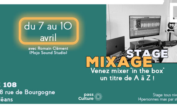 stage mixage avril orléans loiret studio romain clément technicien son enregistrer enregistrement mix mixage