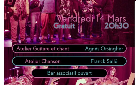 Live Atelier : Chanson et Guitare et chant