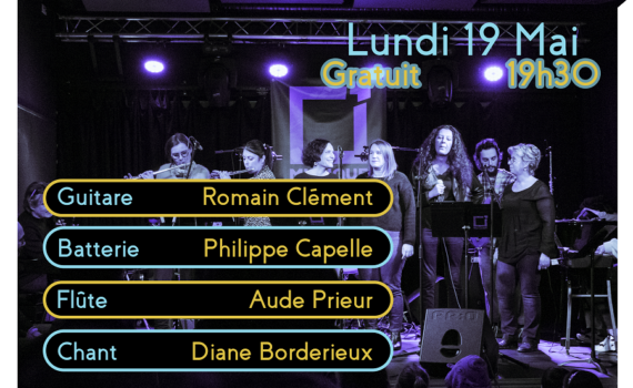 live concert orléans musique salle de concert argonaute loiret école de musique musique et équilibre LIVE Guitare batterie flûte et chant