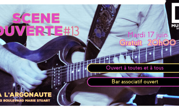 SCENE OUVERTE ARGONAUTE ORLEANS école de musique cours de cours jam boeuf