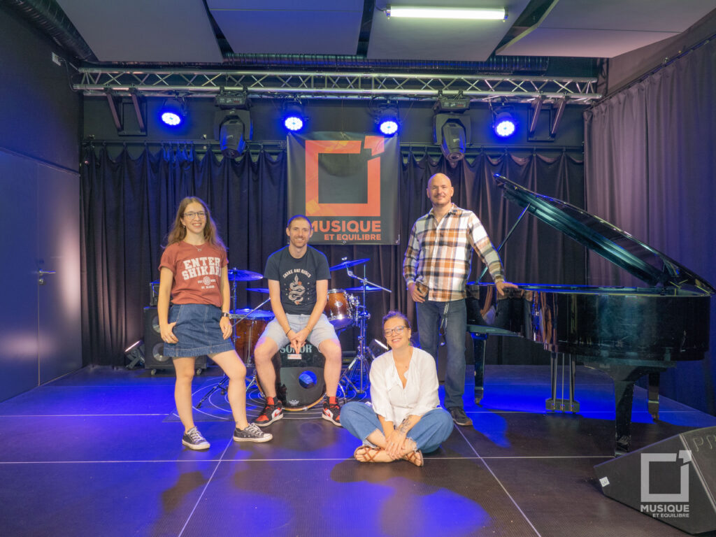 musique et équilibre orléans école de musiques actuelles orléans loiret alice nau romain clément aude prieur julien robillard
