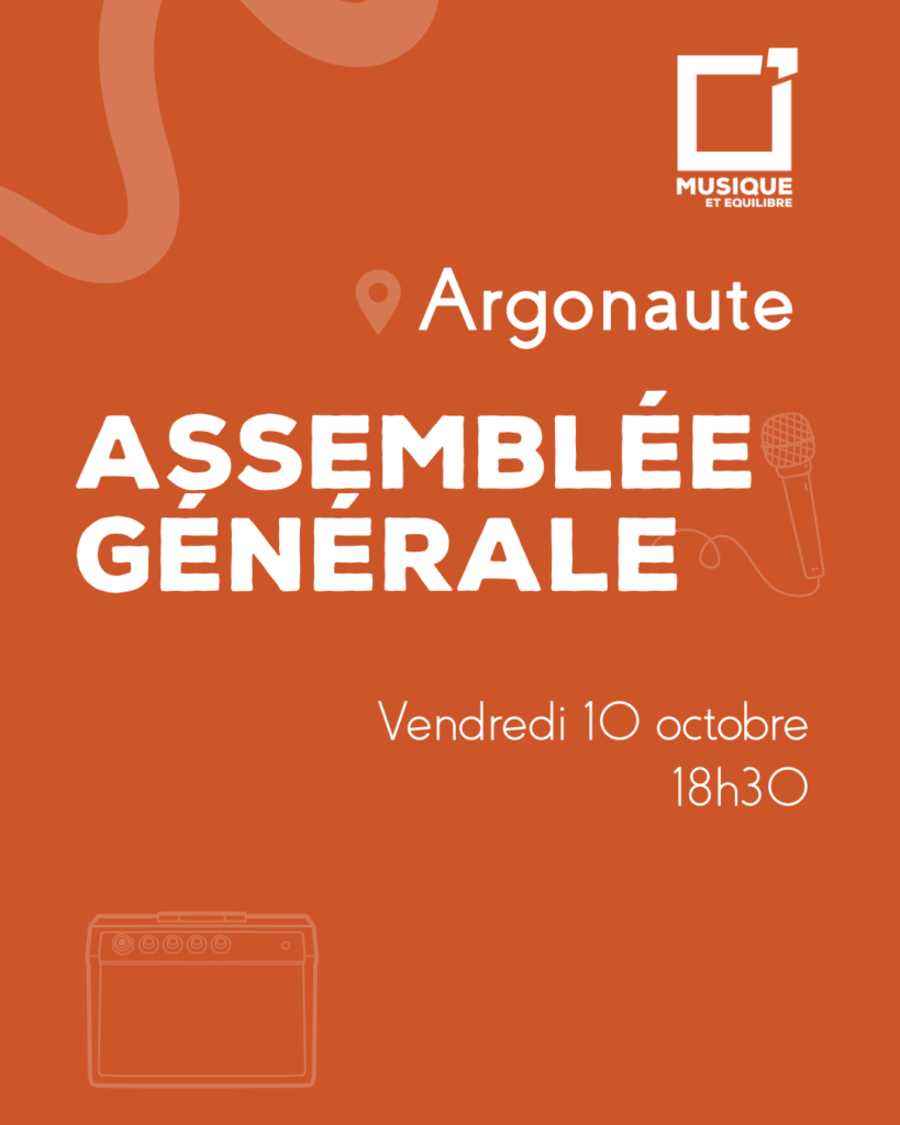 Assemblée générale argonaute orléans loiret association musique et équilibre