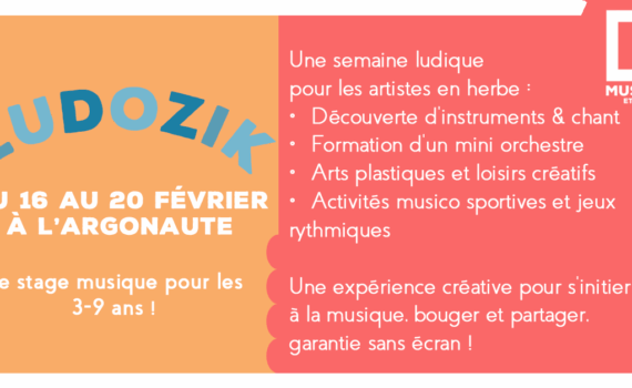 stage musique enfants vacances scolaire extra scolaire garde enfant argonaute orléans centre aéré