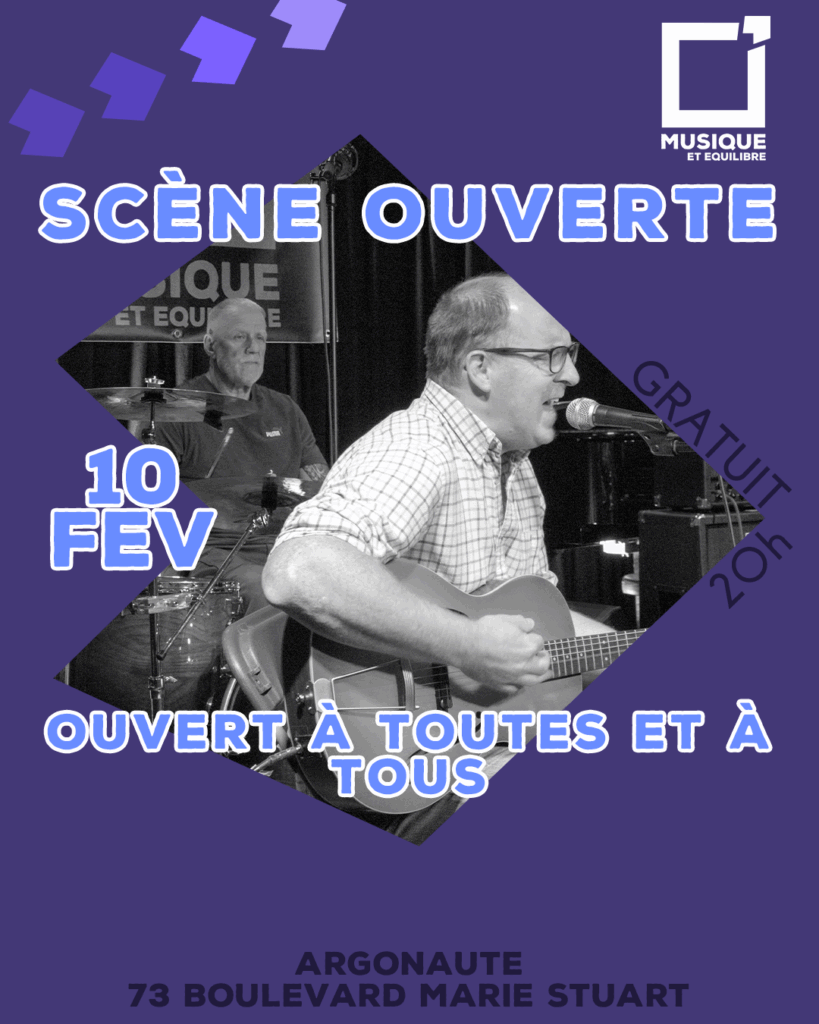 scène ouverte jam boeuf orléans musique et équilibre