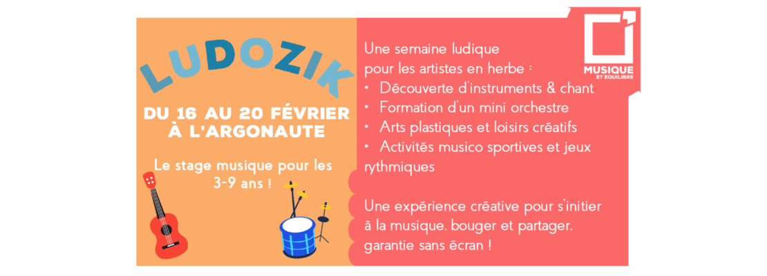 Stage musique enfant orléans garde d'enfant centre aéra vacances d'hiver