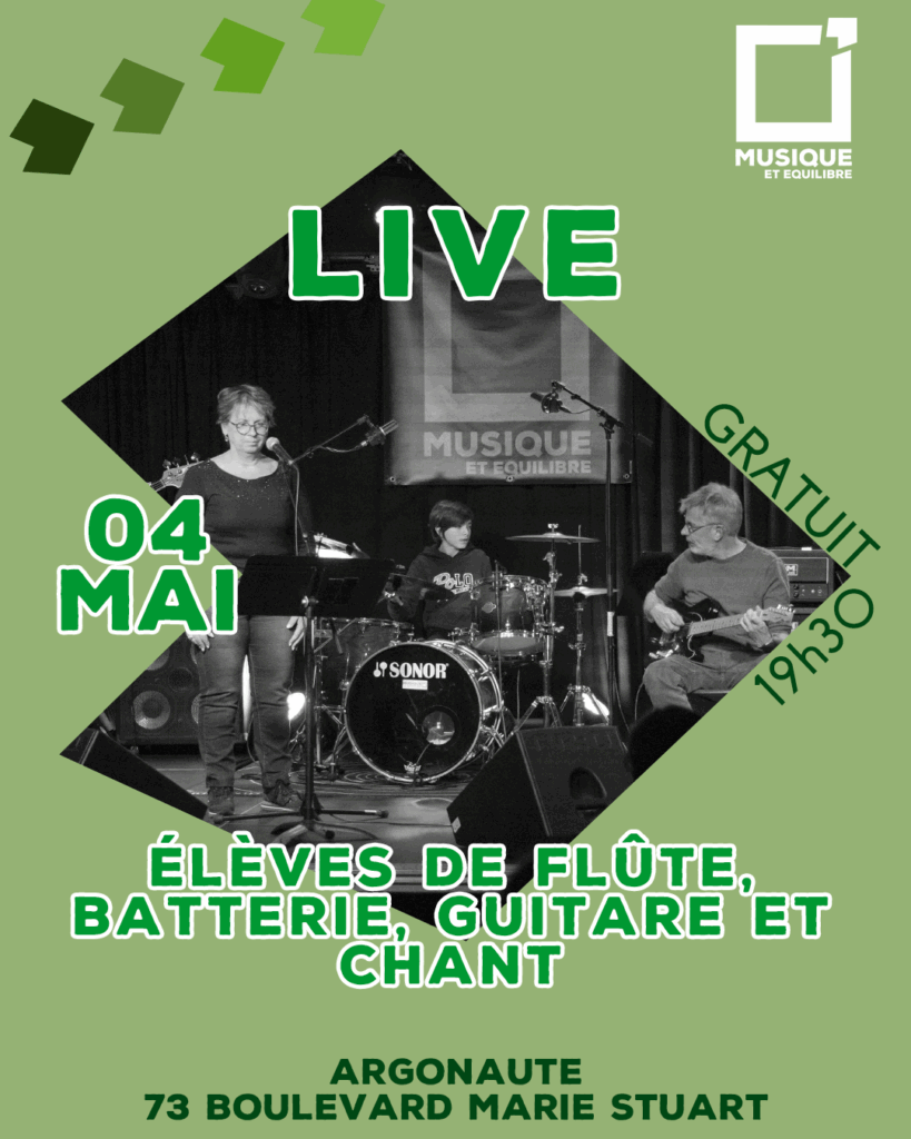 Live - Mai argonaute musique et équilibre concert