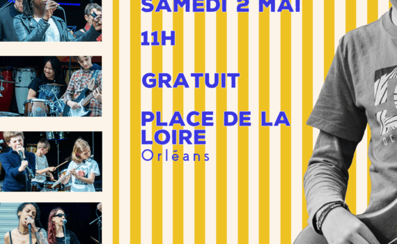 place de la Loire orléans concert en plein air musique et équilibre atelier école de musiques actuelles