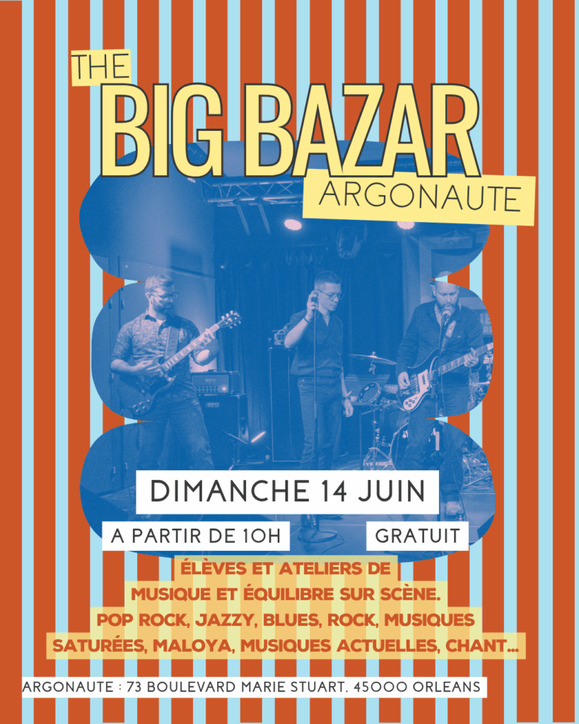 big bazar concert musique et équilibre école de musique orléans loiret