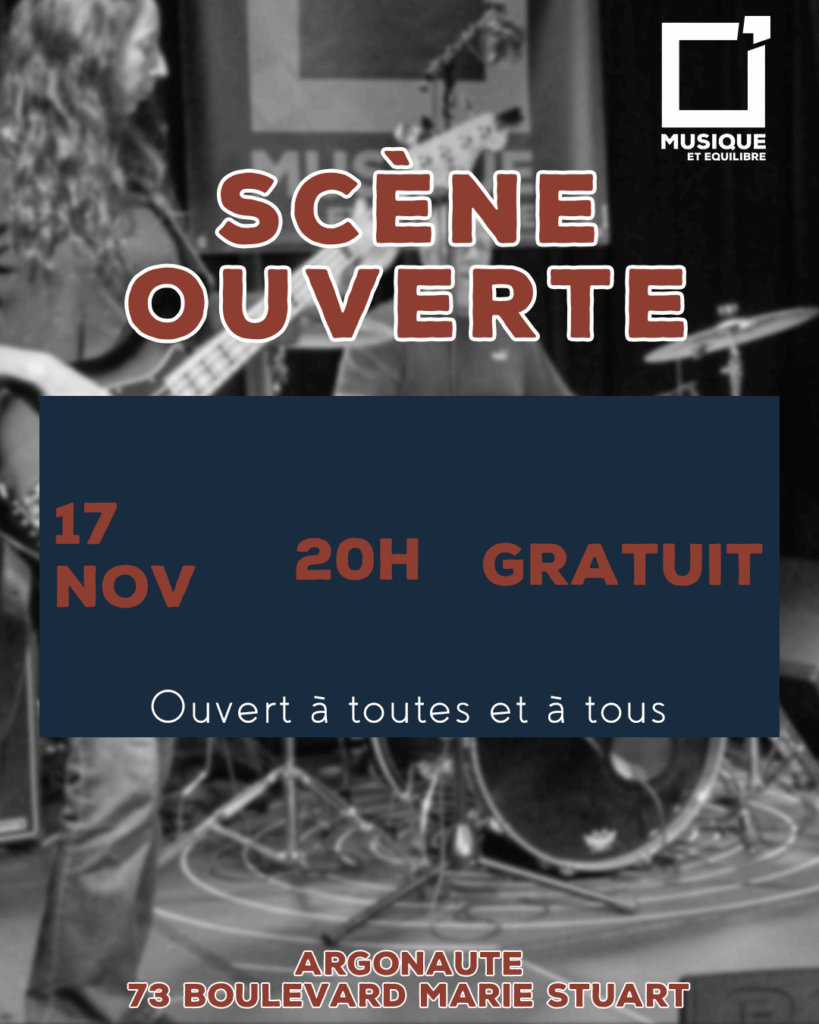 scène ouverte concert argonaute musique orléans